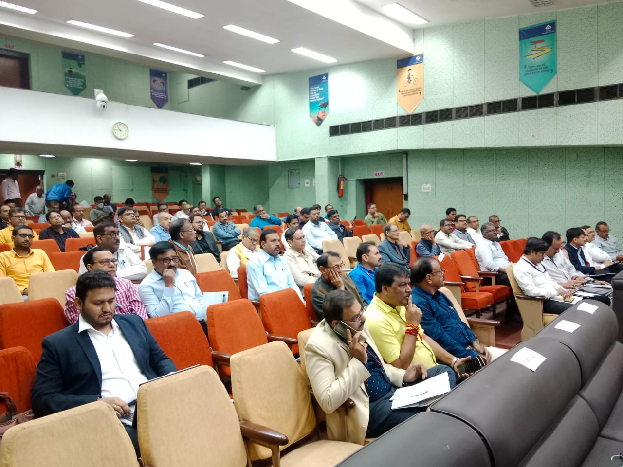 Participants at the session.