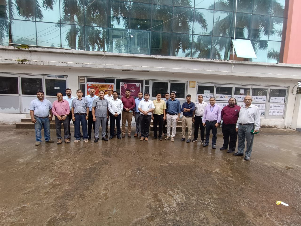 MSME Industry Meet was held between EEPC India Technology Centre and MSMSE Tool Room, Kolkata at the MSME Tool Room - Bonhooghly Unit. Officials from MSME Tool Room Mr Shubhra Sinha, Executive Officer (seventh from right); Mr P K Das, Jt. Director, MSME DFO (Development Facilitation Office) (eighth from left); Mr Shubhankar Santra, Assistant Director, MSME TC (Testing Centre) (second from right); Mr A K Mitra, Assistant Director (Gr. 1), MSME TC (third from right); Mr Bipul Dey, Assistant Director, MSME DFO (fourth from right); Mr Gautam Poddar, Assistant Director, MSME DFO (fourth from left); Mr Arjun Biswas, HOD – Training, MSME Tool Room (second from left); Mr Deb Dutta Guha, GM, MSME Tool Room (nineth from right) joined with EEPC India Members from Industry- Mr Aditya Garodia, Director, Corona Steels Industries Ltd (WC Member) (tenth from left); Mr Vishal Sarda, Director, Sarda Magnets (WC Member) (sixth from right); Mr Sugam Madhogaria, Director, NIF Ispat Ltd (WC Member) (fifth from left); Mr Tarun Paul, RBA Ferro (Member) (fifth from right); Mr Sanjeev Kr. Goenka, GM, BHTCL (Member) (eighth from right); Mr Sourav Roy Chowdhury, Copper Curves (Member) (seventh from left); Mr. Tarun Sen, Neogi Technologies and Research Pvt Ltd (Member) (first from  right) and EEPC India Officials- Dr Rajat Srivastava, Additional Executive Director (9th from left); Mr D J Basu, Director (P&A) and Coordinator, EEPC India Technology Centre (sixth from left). Mr Shibasish Sen, 3D Design Engineer, EEPC India Technology Centre (third from left) also seen. 