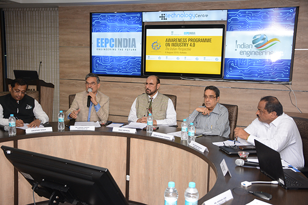 Mr Sanjay Shroff, President, Institute of Indian Foundrymen addressing the gathering on perspective of Industry 4.0