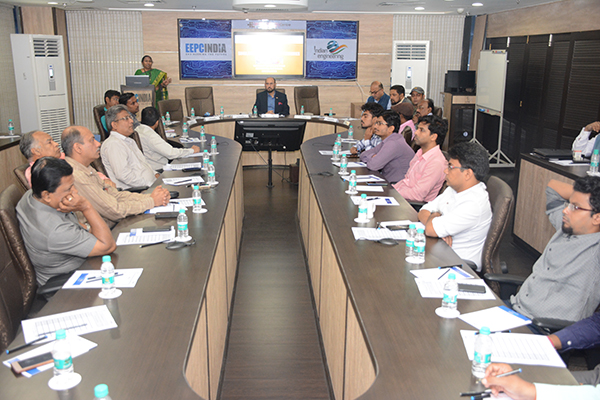 The session in progress