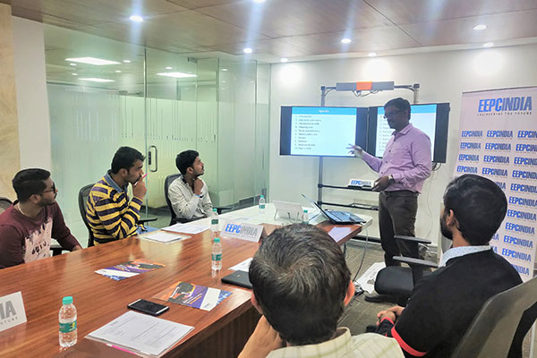 Training session on Value Stream Mapping in progress.