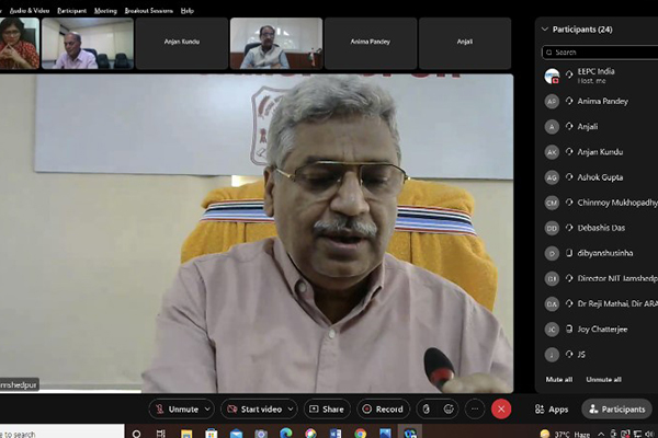 EEPC India; Department of Commerce, Ministry of Commerce & Industry, GOI; & Aadityapur Auto Cluster Joint Capacity Building event focusing Jamshedpur was joined by Prof K K Shukla, Director, NIT - Jamshedpur.