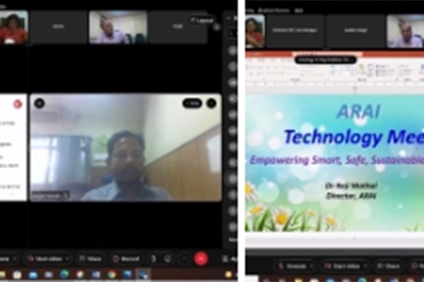 EEPC India; Department of Commerce, Ministry of Commerce & Industry, GOI; & Aadityapur Auto Cluster Joint Capacity Building event focusing Jamshedpur was joined by (Left image) Mr Anjan Kundu, Sr Engineer, MSME Tool Room, Jamshedpur and  (Right image) Dr Reji Mathai, Director, ARAI (Automotive Research Association of India).