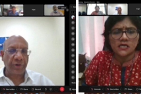 EEPC India; Department of Commerce, Ministry of Commerce & Industry, GOI; & Aadityapur Auto Cluster Joint Capacity Building event focusing Jamshedpur was joined by (Left image) Mr G K Madhogaria, Dy Regional Chairman (ER), EEPC India and  (Right image) Ms Pallavi Saha, Joint Director, EEPC India.